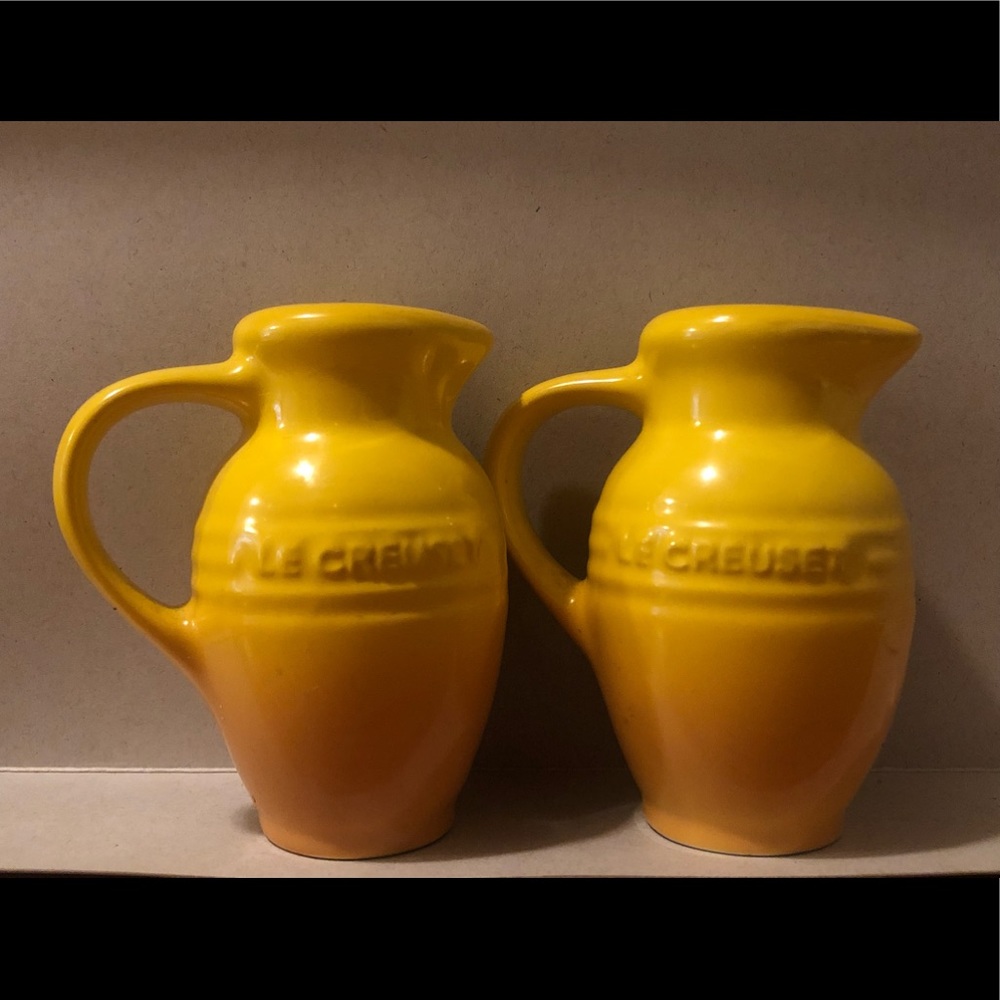 Le Creuset Salt and Pepper Shakers